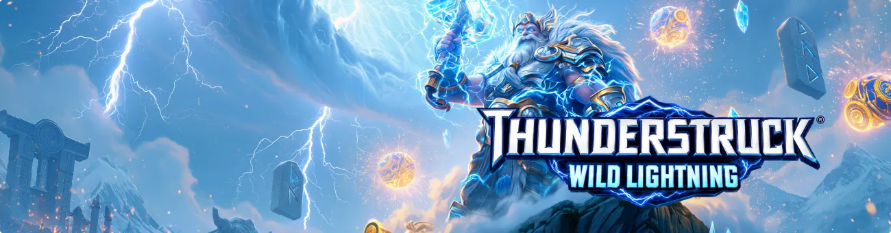 Thunderstruck Wild Lightning Thunderstruck wild lightning slot Banner 4